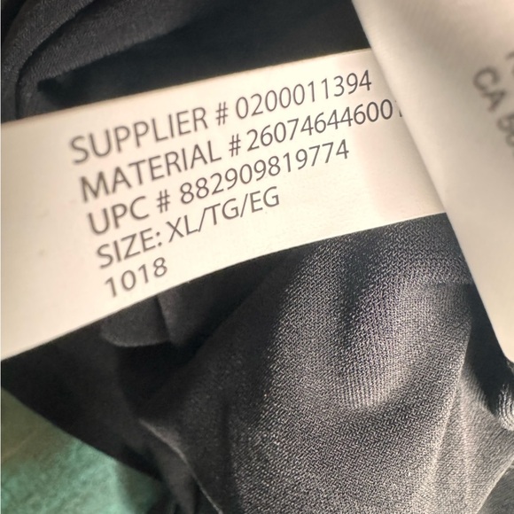 Chaps Tie-Front Fit-&-Flare Black Dress Size XL NWT - Picture 10 of 11